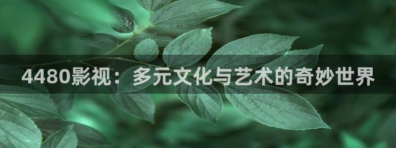 嫩草草影院在线观看：4480影视：多元文化与艺术的奇妙世界